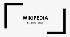 Wikipedia einfach und kurz erklärt