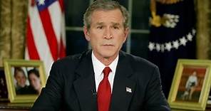 President Bush Announces Start of Iraq War