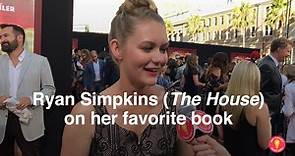 Ryan Simpkins (The House) on her favorite book!