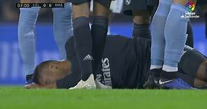 Así fue la lesión de Casemiro tras una dura entrada de Maxi Gómez