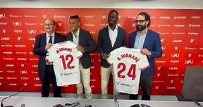 Así ha sido la presención de Boubakary Soumaré como jugador del Sevilla