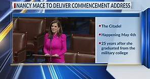 Congresswoman Nancy Mace to deliver 2024 commencement address at The Citadel