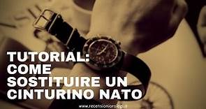Cinturino Nato come si monta (Tutorial) - Montare cinturino nato