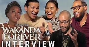 'Black Panther: Wakanda Forever' - Cast Interview