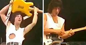 Jeff Beck 【STAR CYCLE】【CAUSE WE'VE ENDED AS LOVERS】1986 Live in Japan
