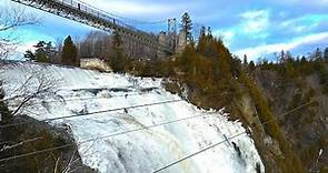 Montmorency Falls, Quebec, Canada Winter Walk | The Most INCREDIBLE Natural Area I've Visited
