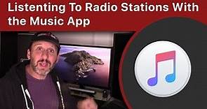 Listenting To Radio Stations With the Music App On Your Apple Devices