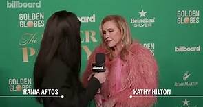 Kathy Hilton On What She's Looking Forward To In 2024 & More | 2024 Golden Globes After Party