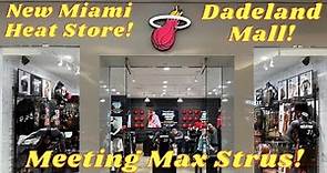 Grand Opening of the new Miami Heat Store at the Dadeland Mall - Max Strus autograph signing!