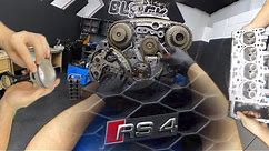 Owner of the RS4 decided to build the engine, so lets build a V8!
