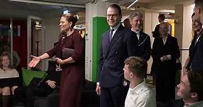Crown Princess Victoria of Sweden in Finland with Prince Daniel
