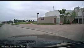 Timmins High & Vocational School Front Entrance Loop (Timmins, Ontario, Canada)