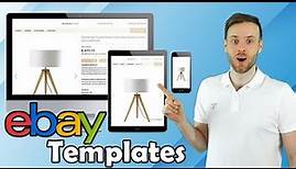 eBay Template erstellen - Professionelle Angebotsbeschreibung für gewerbliche Verkäufer