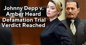Johnny Depp v. Amber Heard Trial FULL Verdict Announcement