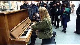 Valentina Lisitsa St Pancras International - Rachmaninov Prelude in G minor