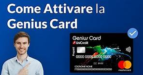 Come Attivare Genius Card: la Procedura completa