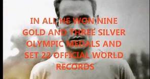 Paavo Nurmi 1924 Olympics,Paris 5 Gold Medals