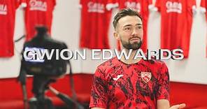 Gwion Edwards signs