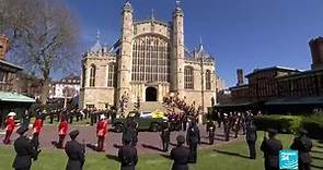 Reino Unido: familia real despidió en Windsor al duque de Edimburgo