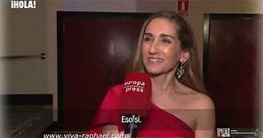 Alejandra Martos, la hija de Raphael, sobre Natalia Figueroa y su Premio Antena de Oro. 26.11.2023