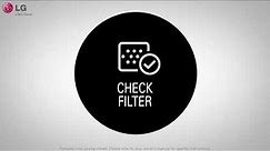 [LG Dryers] Check Filter Indicator Light