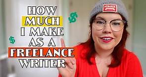 THIS is How Much Money I Make as a Freelance Writer