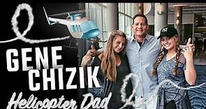Gene Chizik attended a foam party while accompanying his daughters on a spring break trip