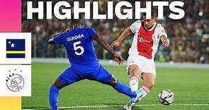 Ihattaren 🚀 & Danish Dynamite 🇩🇰 | Highlights Team Curaçao - Ajax | Friendly