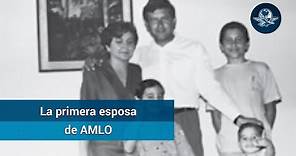 Ella es Rocío Beltrán la primera esposa de AMLO