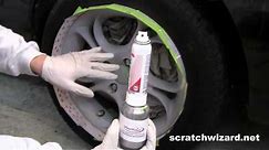 How to paint aluminum wheels.
