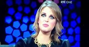 Amy Huberman on The Late Late Show