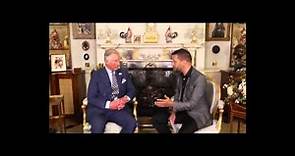 The Prince of Wales talks to CBC's George Stroumboulopoulos