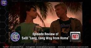 Cobra Kai Episode Recap: 5x01 “Long, Long Way from Home”
