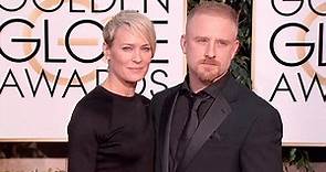 Robin Wright and Ben Foster at the 2015 Golden Globes