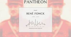 René Fonck Biography - French World War I flying ace
