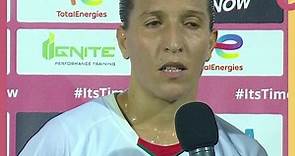 🇲🇦 ASFAR's star Najat Badri opens up about her hopes and ambitions after the #TotalEnergiesCAFWCL semis match. 👇