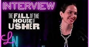 Kate Siegel The Fall of the House of Usher Interview: Camille's Backstory Revealed
