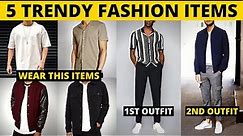 5 Trendy Fashion Items For Men | Latest Fashion Trends | Men's Fashion | हिंदी में