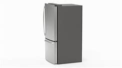 Ge Bottom-Freezer Refrigerator Gde21Eykfs 3D Model