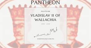 Vladislav II of Wallachia Biography - Voivode of Wallachia