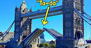 London Tower Bridge Opening and Walk Across
