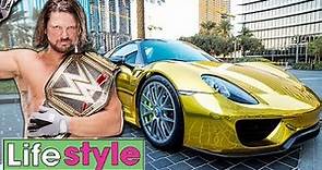 AJ Styles Net worth, Wife, Car, House & Lifestyle - WWE Wrestling