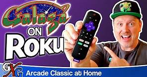 Roku Plays Galaga? | Play the Arcade Classic Game NOW on Your Streaming Box!
