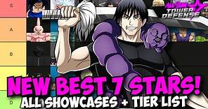 The New Best 7 Star Units (All Showcases + Tier List!) | Goku 7 Star Update ASTD