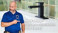 Replace Your #bathroomsink Faucet, Here's How