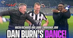 Dan Burn makes Carragher and Micah DANCE after Newcastle win! 🕺😆 | CBS Sports Golazo | UCL Today