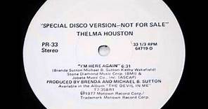 Thelma Houston - I'm Here Again