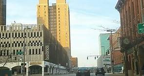 Driving Downtown - Toledo, Ohio - USA