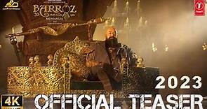 Barroz Official Teaser | Malayalam | Mohanlal | Jijo | Santosh Sivan | Antony Perumbavoor