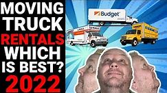 Top Moving Truck Rental 2022? Penske v U-Haul v Budget: Who is the Best Moving Truck Rental Company?